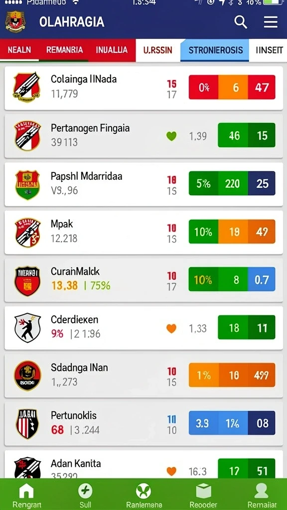666i - Tampilan level pertama yang penuh warna dan menarik.