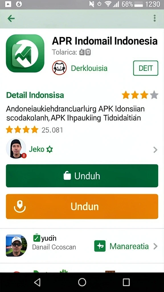 666i - Leaderboard global yang menunjukkan peringkat pemain.