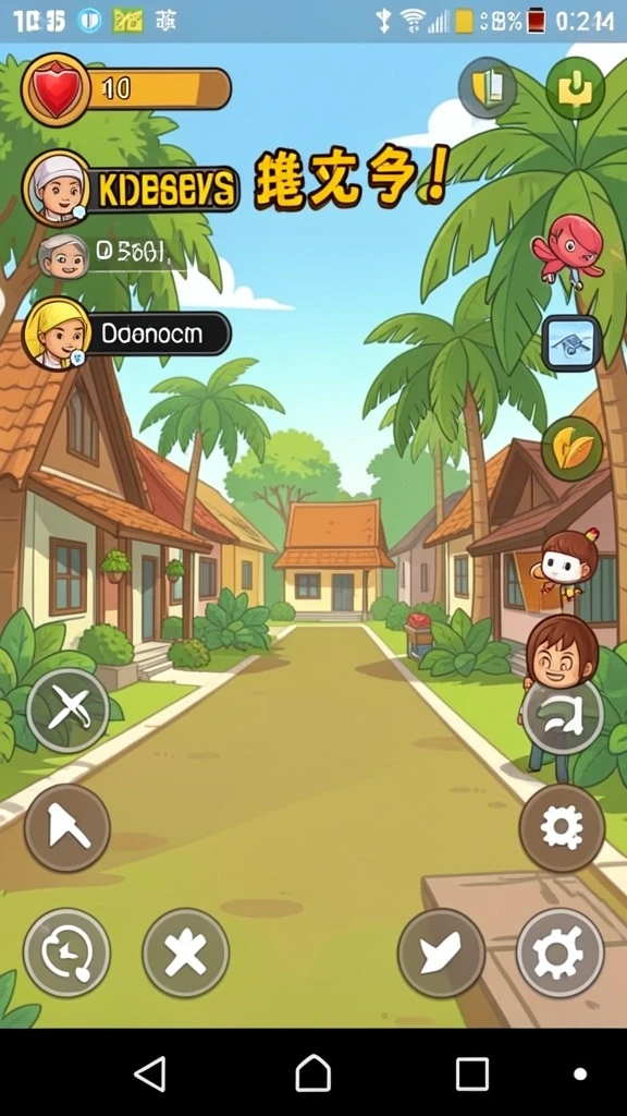 aztec88 - Tangkapan layar pertarungan seru dengan monster Aztec.
