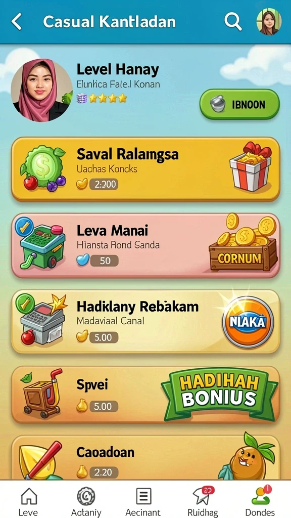 dv188 - Tampilan antarmuka yang menarik dan mudah dinavigasi.