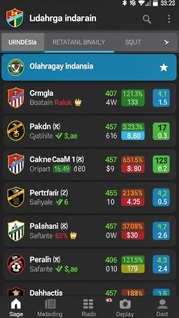 ina777 - Tampilan antarmuka yang ramah pengguna.