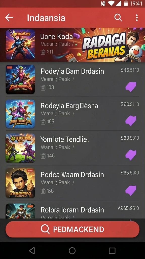 musang178 - Screenshot menampilkan tampilan antarmuka utama MUSANG178.
