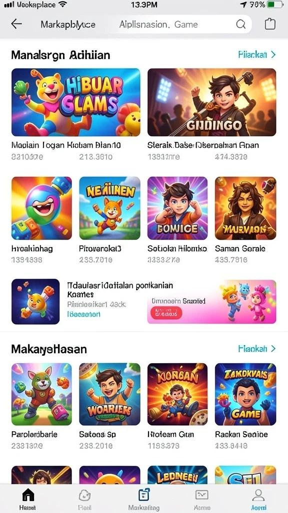 n9turbo - Screenshot menunjukkan grafis trek balap yang realistis.