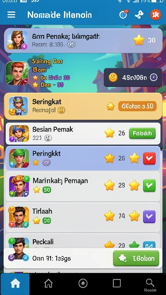 r6r6 - Beragam karakter dengan kemampuan unik.