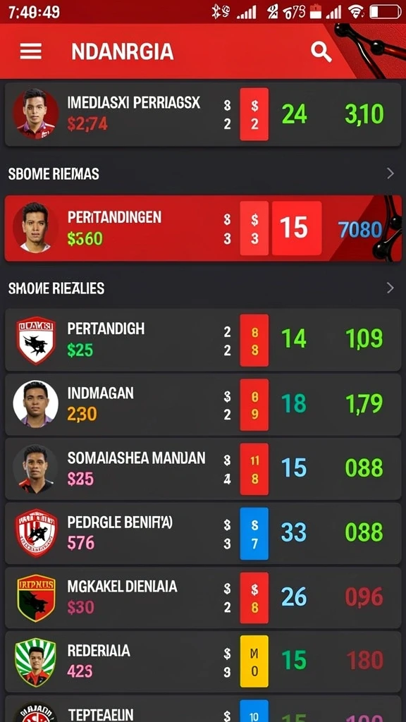 rajajuara - Tangkapan layar menampilkan antarmuka pengguna yang intuitif.