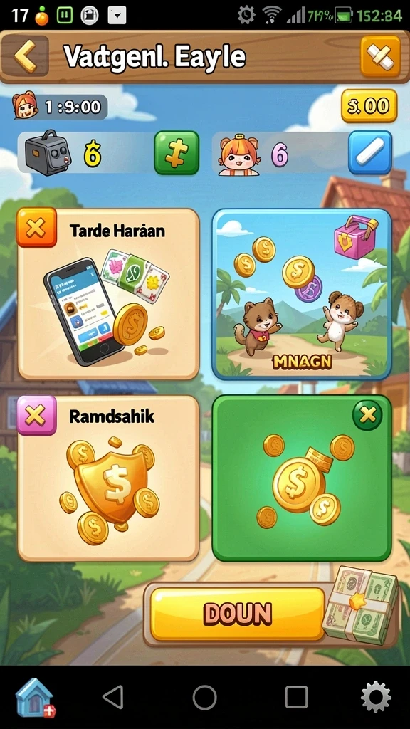 satria123 - Tampilan utama dengan antarmuka pengguna intuitif.