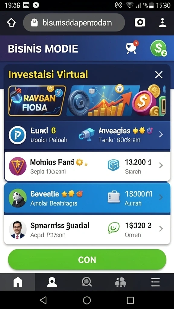 wow388 - Tampilan antarmuka utama yang menarik dan intuitif.